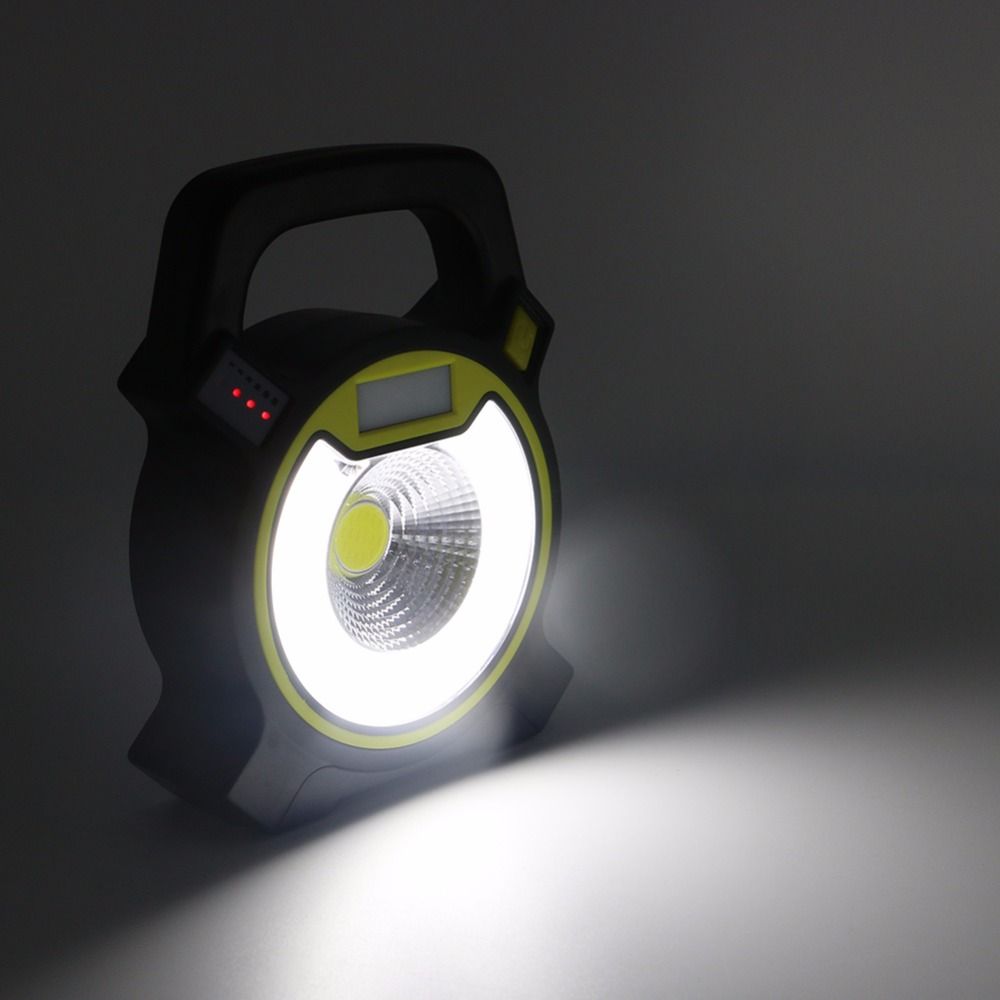 Ηλιακός LED Φορητός Προβολέας Εργασίας & Powerbank - COB Working Light